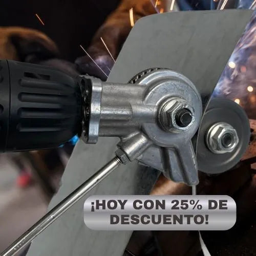 TitanCut™. Cortador de láminas para taladro eléctrico