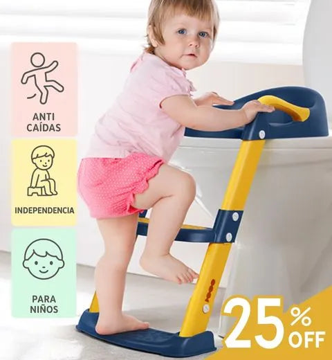 BabiGo™.Escalera para inodoro con bacinica.