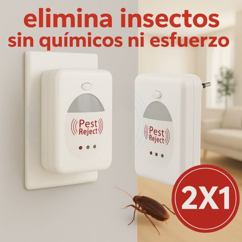ULTRAPEL | 2 Repelentes Ultrasónicos de insectos