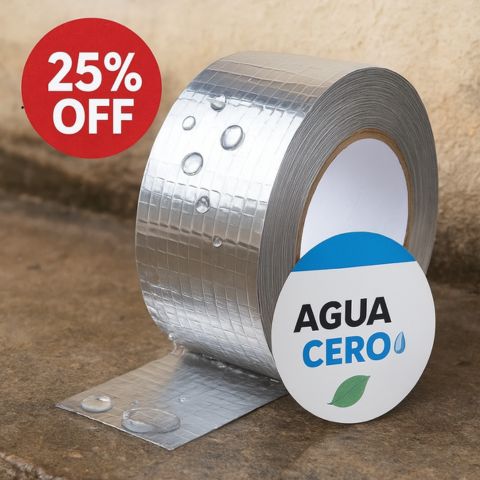 AguaCero | Cinta impermeabilizante tapagoteras